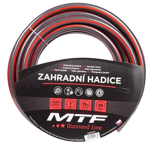 Hadice MTF Diamond line Red 1" 15m