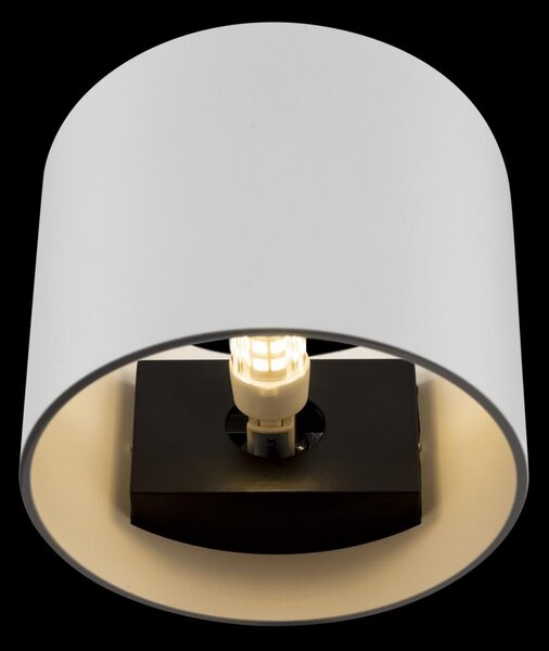Maytoni Nástěnné svítidlo ROND, 1xG9, v. 8,8 cm Barva: Bílá