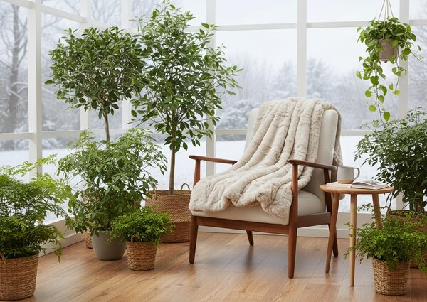 Skinnwille Home Collection Luxusní přehoz Misty Beige, 140x220 cm