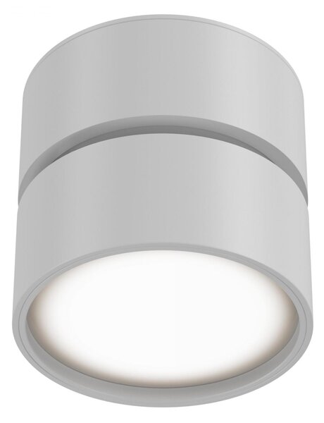 Maytoni Moderní stropní LED svítidlo ONDA, 12W, ⌀ 8,5 cm Barva: Černá, Teplota světla: 4000K - denní bílá