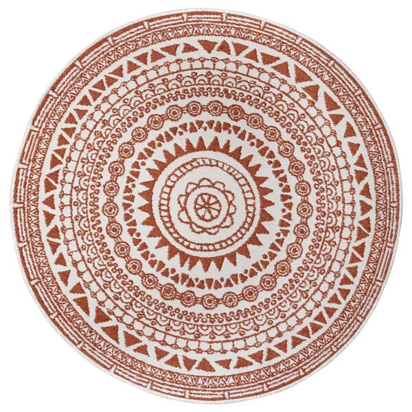 NORTHRUGS - Hanse Home koberce Kusový koberec Twin Supreme 105427 Coron Cayenne kruh - 200x200 (průměr) kruh cm