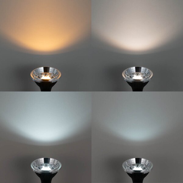 Chytrá stmívatelná LED žárovka GU10 AR70 6W 520lm 2200-6500K