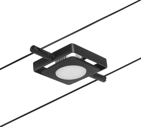 Paulmann 94424 CorDuo MacLED, sada lankového systému 5x4,5W 3000K černá/chrom, délka 500cm
