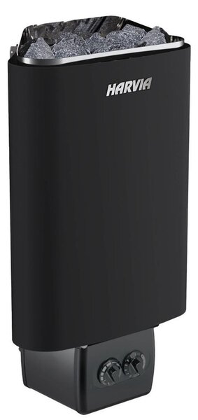 Saunové kamna Harvia Delta Black 2,3 kW | s integrovaným ovládáním | HD234M