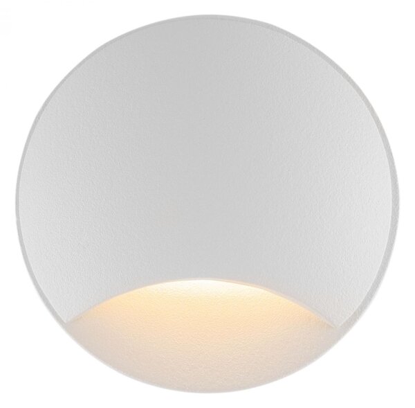 Maytoni Vestavné venkovní nástěnné LED svítidlo BISCOTTI, 3W, ⌀ 6,2 cm, 3000K Barva: Bílá
