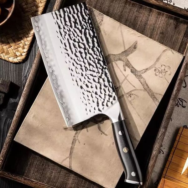 Sekáček z japonské oceli SaKuRo G10 Fiber 19 cm