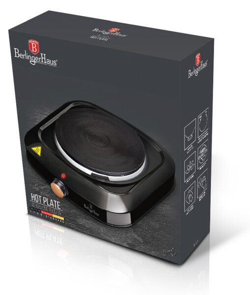Elektrický vařič jednoplotýnkový 1500 W Black Rose Collection