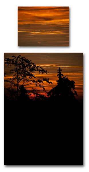 Povlečení Veba GEON tisk Západ slunce Velikost: 140x200 cm + 70x90 cm
