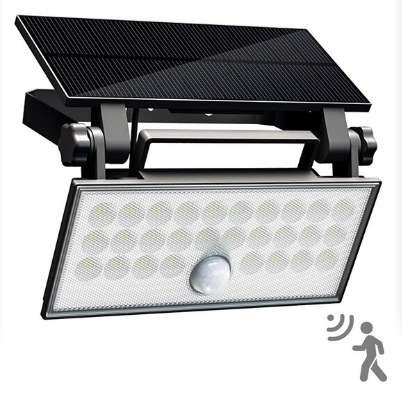 Top Light - LED Solární nástěnný reflektor HELEON PRO LED/8W/3,7V IP65 4000K