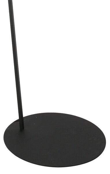 Moderní stojací lampa černá stmívatelná - Anne ZigZag