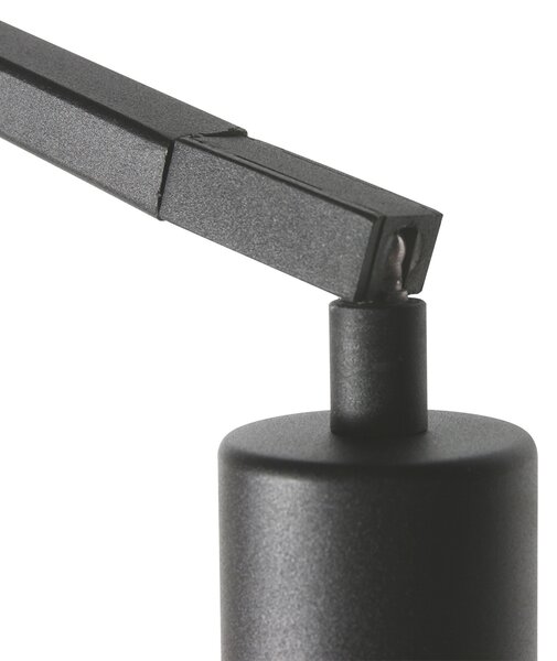Moderní stojací lampa černá stmívatelná - Anne ZigZag