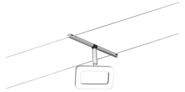 Paulmann 94482 CorDuo Frame, spot lankového systému 4,8W 3000K, matný chrom/chrom