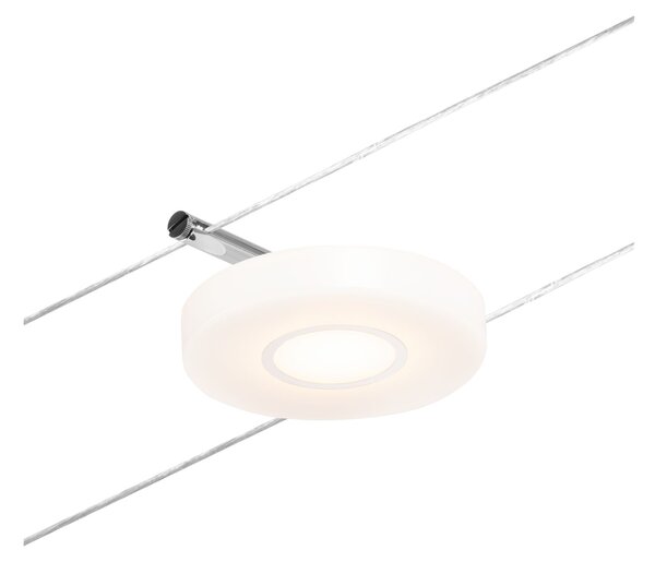 Paulmann 94427 CorDuo DiscLED, spot lankového systému 4,5W 3000K matný chrom/chrom