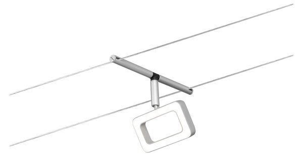 Paulmann 94482 CorDuo Frame, spot lankového systému 4,8W 3000K, matný chrom/chrom