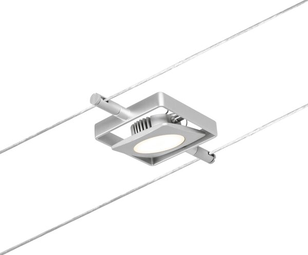 Paulmann 94421 CorDuo MacLED, spot lankového systému 4,5W 3000K matný chrom/chrom