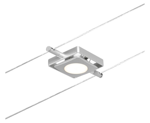 Paulmann 94421 CorDuo MacLED, spot lankového systému 4,5W 3000K matný chrom/chrom