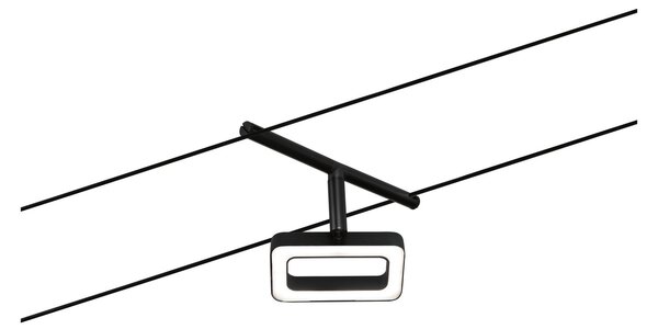 Paulmann 94486 CorDuo Frame, spot lankového systému 4,8W 3000K, černá/chrom