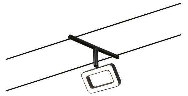Paulmann 94486 CorDuo Frame, spot lankového systému 4,8W 3000K, černá/chrom