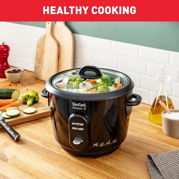 Tefal - Rýžovar CLASSIC 500W/230V 3 l černá