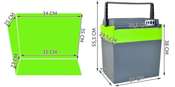 Compass Chladící box 30l 230V/12V ECO Compass