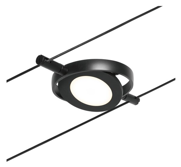 Paulmann 94419 CorDuo RoundMac, spot lankového systému, 4,5W LED 3000K, černá