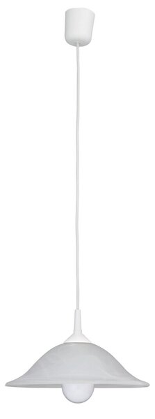 Rabalux ALABASTRO 3905 závěsné svítidlo 1x60W | E27 | IP20 | 31cm - bílý alabastr