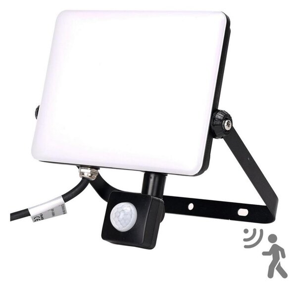 Aigostar - LED Reflektor se senzorem LED/50W/230V 4000K IP65 černá