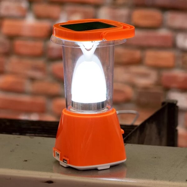 LED Nabíjecí solární lampa s funkcí powerbanky LED/230V 710 lm 1600 mAh