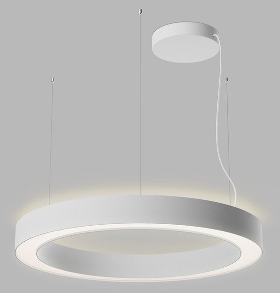 LED2 3276471DT Saturn Slim 2 P/N-Z 80, závěsné kruhové svítidlo, 50+30W LED 2700K/3000K/4000K,TRIAK, bílé, prům. 80cm