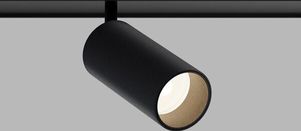LED2 6094133 Mago II M, černý reflektor pro Mag track 48V, 10W 3000K, Ø4cm
