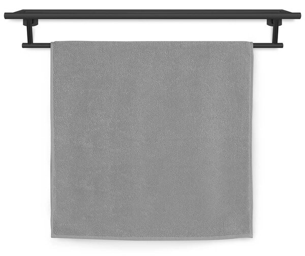 Ručník Veba GRAND 640 hladký tmavá šedá Velikost: 50x100 cm