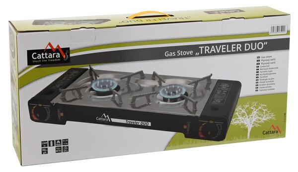 CATTARA Plynový vařič Traveler DUO Cattara