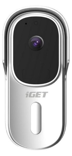 Videozvonek se senzorem pohybu Full HD 1080p 5200 mAh IP65 Wi-Fi Tuya bílá