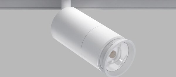 LED2 6092231D Mago Zoom, černý reflektor pro Mag track 48V, 10W 3000K DALI, Ø5,5cm
