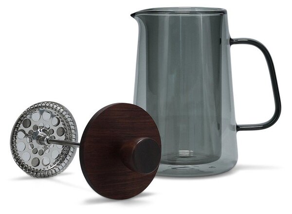 Šedá skleněná moka konvička 350 ml Luma – S|P Collection