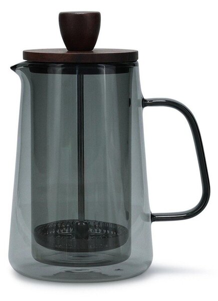 Šedá skleněná moka konvička 350 ml Luma – S|P Collection