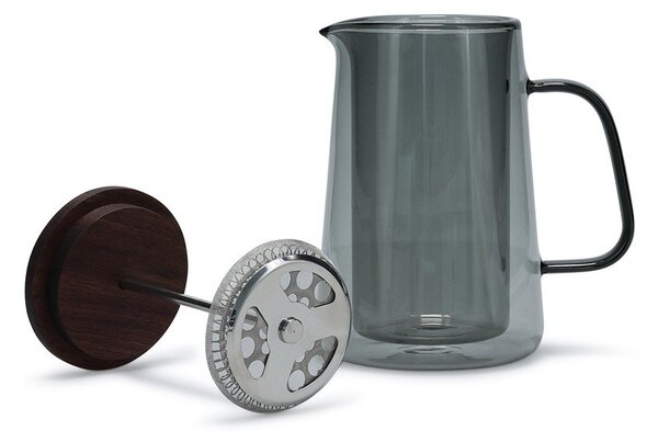 Šedá skleněná moka konvička 350 ml Luma – S|P Collection