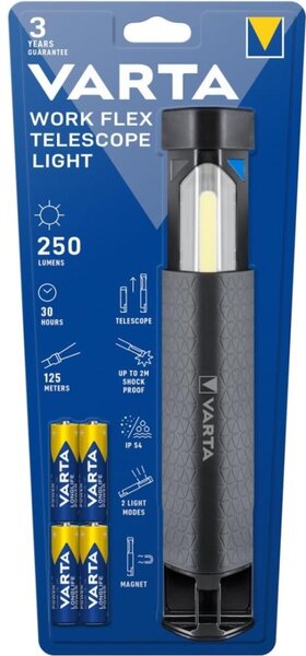 Varta 18646101421 - LED Svítilna WORK FLEX LED/4xAA IP54