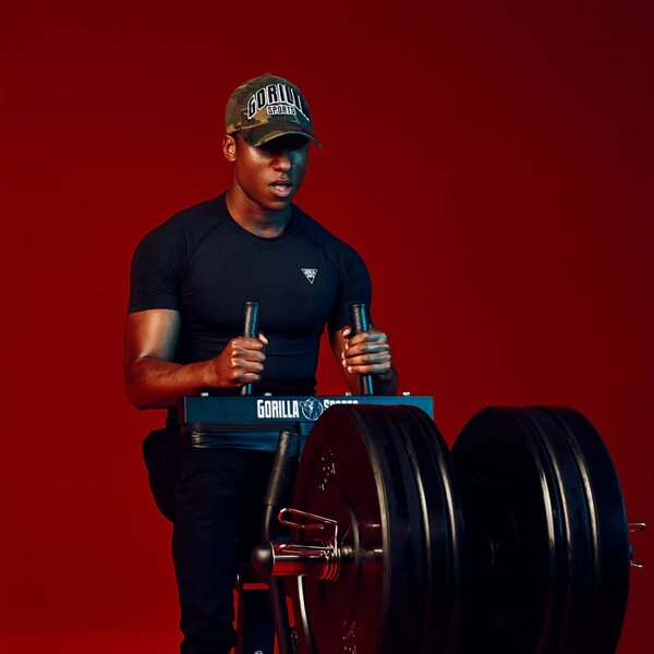 Gorilla Sports Lavice na výpony na lýtka v sedě