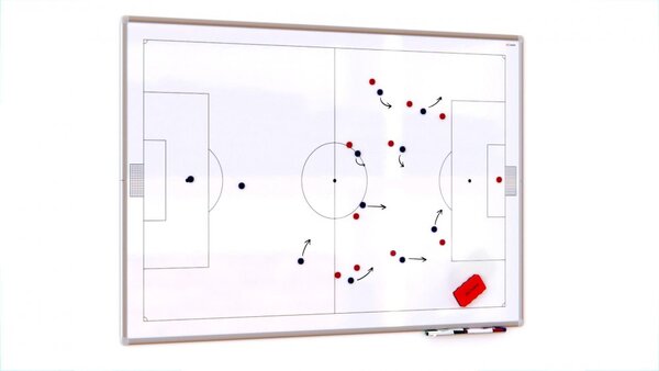 ALLboards PREMIUM magnetická tabule 60x40 cm fotbalové hřiště, SP_EX64_F