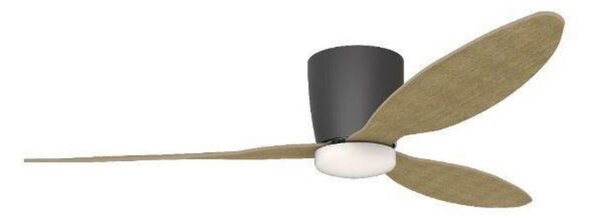 Azzardo AZ4450 stropní ventilátor se světlem VENETI BK/TEAK WOOD