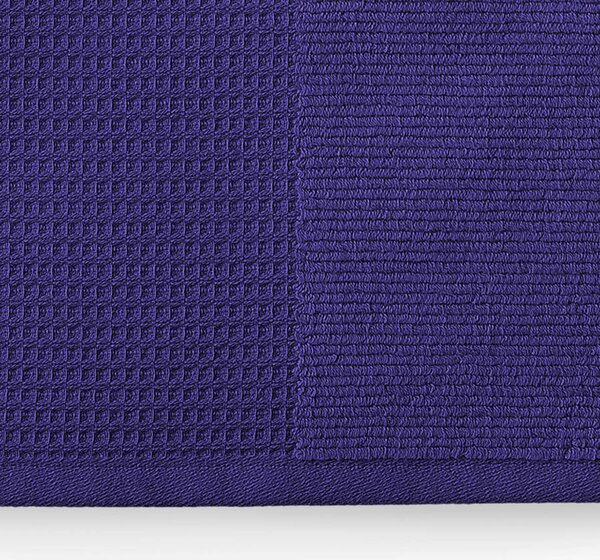 Ručník Veba WATER 500 Velké kostky tmavě fialová Velikost: 50x90 cm