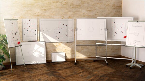 ALLboards Flipchart mobilní trenérská tabule na kolečkách 100x70 cm ALLboards CLASSIC, SP_FL3_F