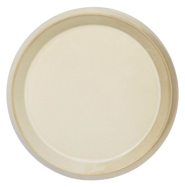 Kameninový talíř Erena Cream Ø 22 cm