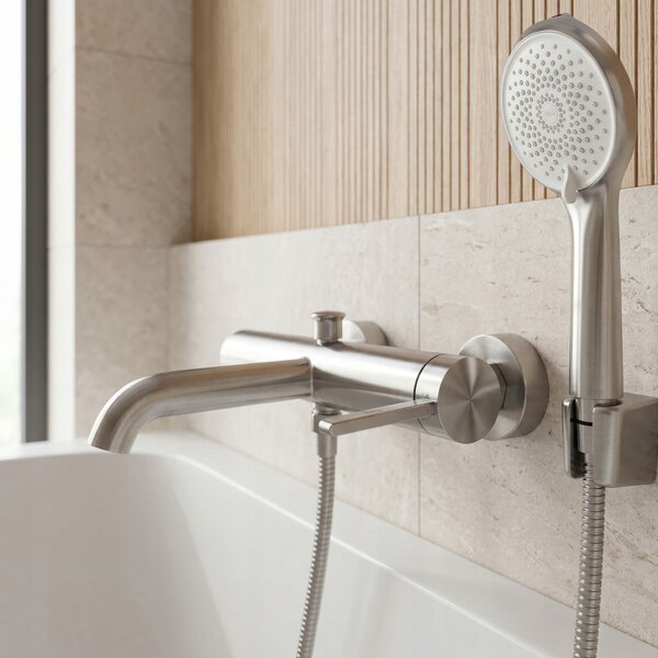 Sprchová hadice Rea Brush Nickel 150 cm