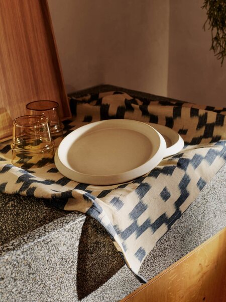 Kameninový talíř Erena Cream Ø 22 cm