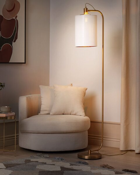 Stojací lampa LIBERIA Kov Měděná