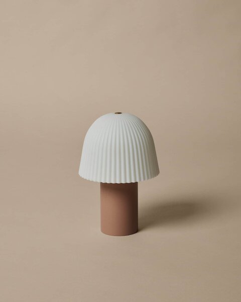 Stmívatelná LED lampa Frill Rose