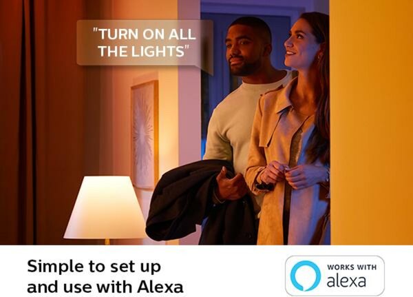 PHILIPS HUE Hue White Ambiance Bluetooth LED žárovka E14 set 2ks 87195143567332 2x4W 2x470lm 2200-6500K