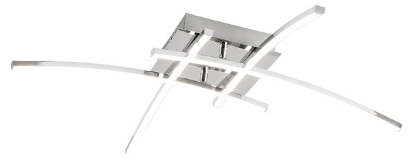 Rabalux 2503 Alexis LED Přisazené stropní svítidlo | Přírodní bílá | 24W | Chrom | Kov - r-2503